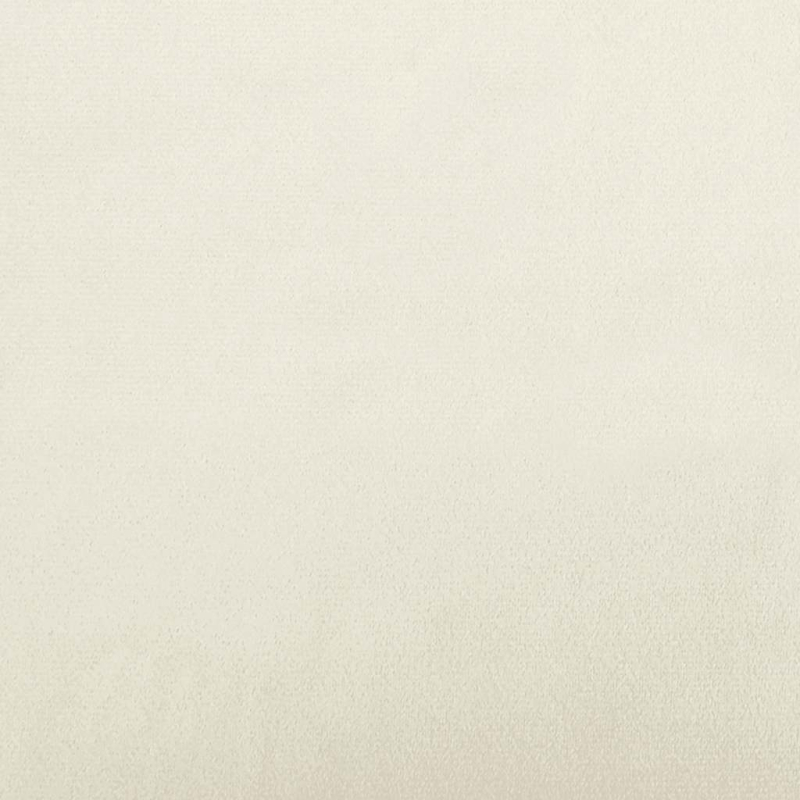 Relaxsessel mit Hocker Creme Samt