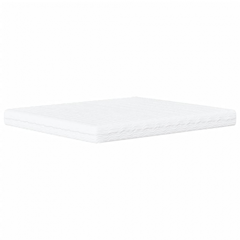 Schaumstoffmatratze Weiß 160x210 cm Härtegrad H2 H3