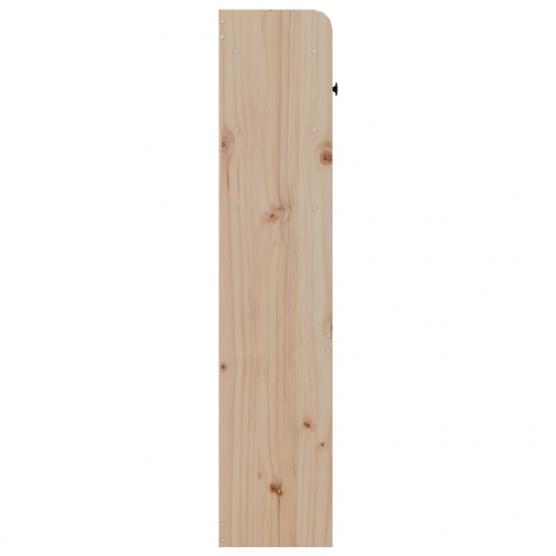Kopfteil mit Stauraum 180 cm Massivholz Kiefer
