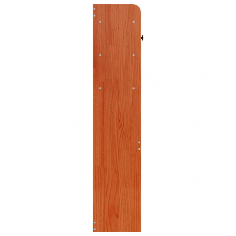 Kopfteil mit Stauraum Wachsbraun 150 cm Massivholz Kiefer