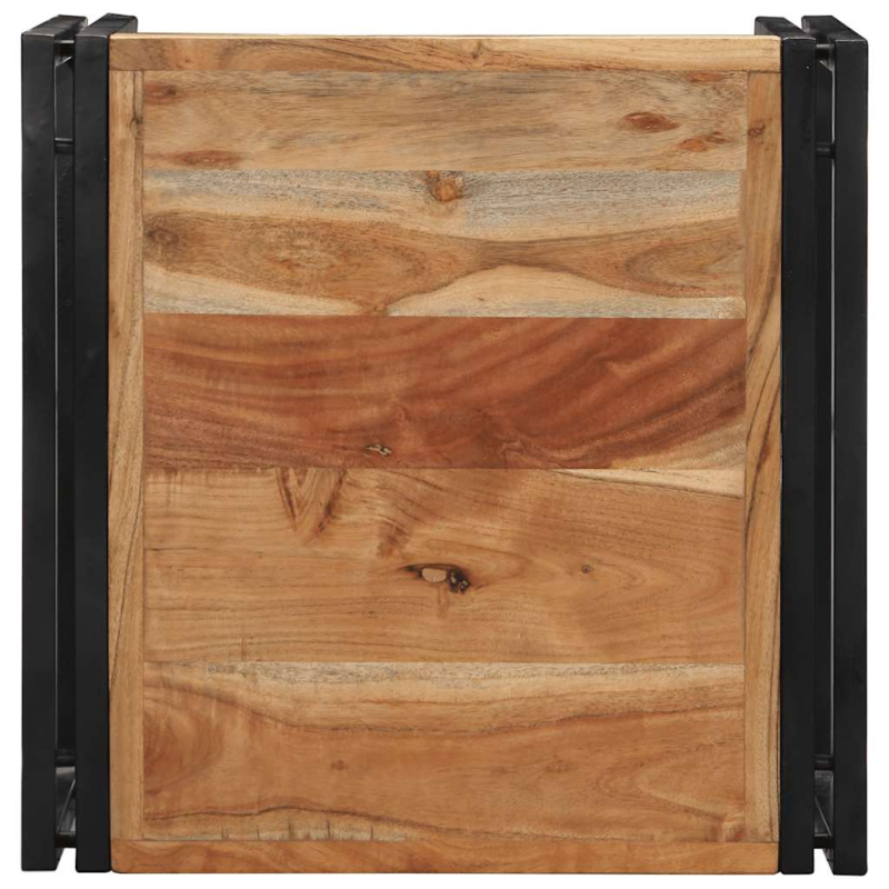 Couchtisch 50x50x35 cm Massivholz Akazie