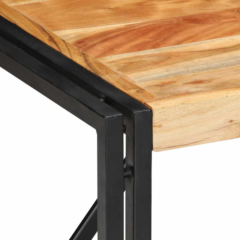 Couchtisch 50x50x35 cm Massivholz Akazie