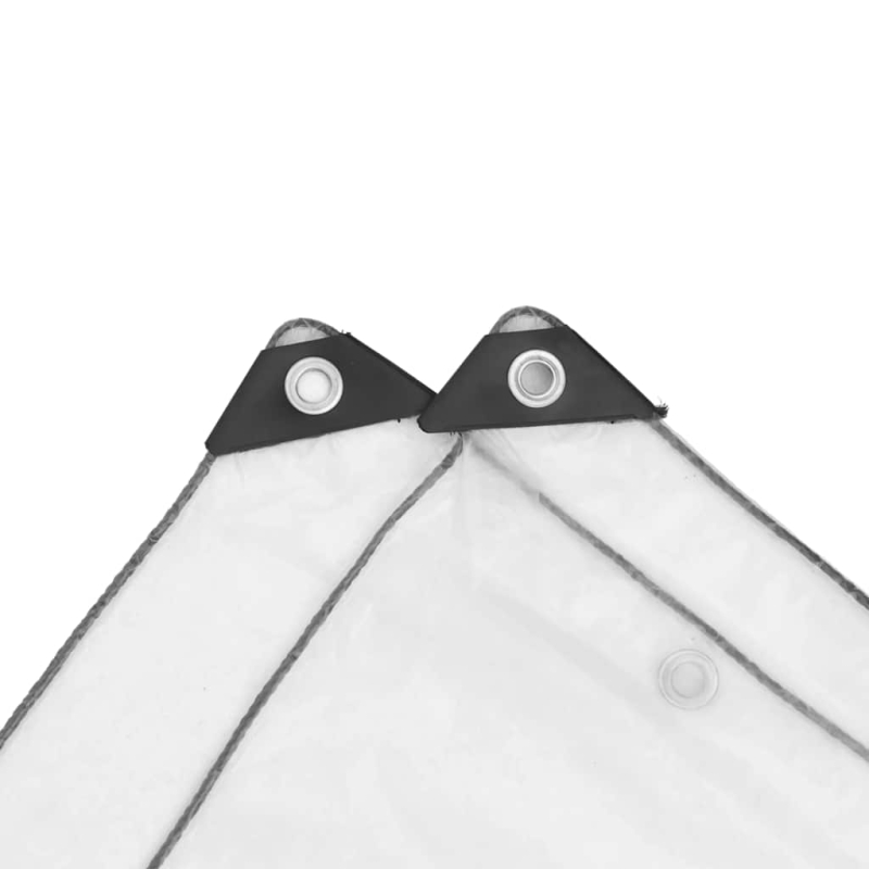 Transparente Plane mit Ösen 2x3 m Polyethylen
