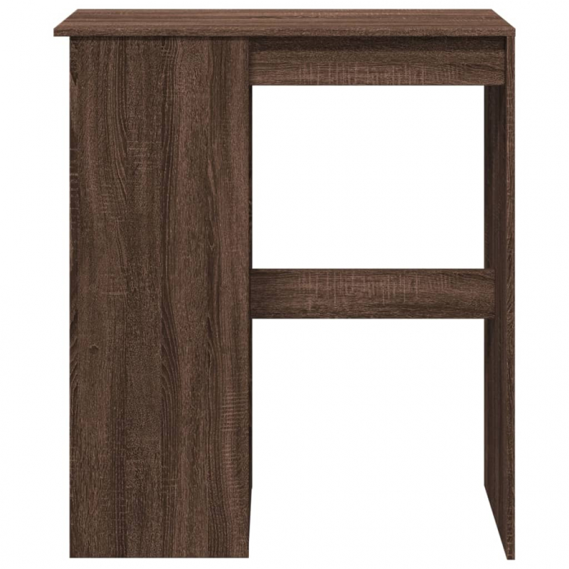 Bartisch mit Regal Braun Eiche 90x47,5x103,5 cm Holzwerkstoff