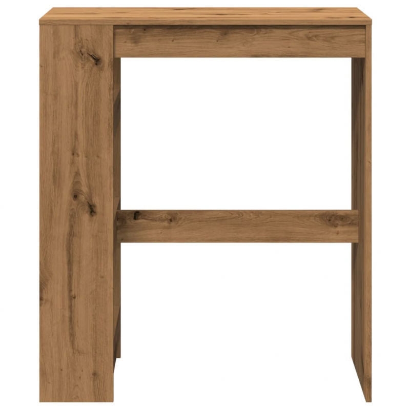 Bartisch mit Regal Artisan-Eiche 90x40x103,5 cm Holzwerkstoff