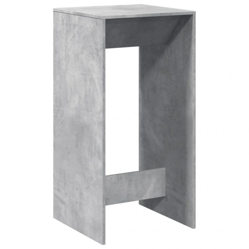 Bartisch Betongrau 51x50x103,5 cm Holzwerkstoff