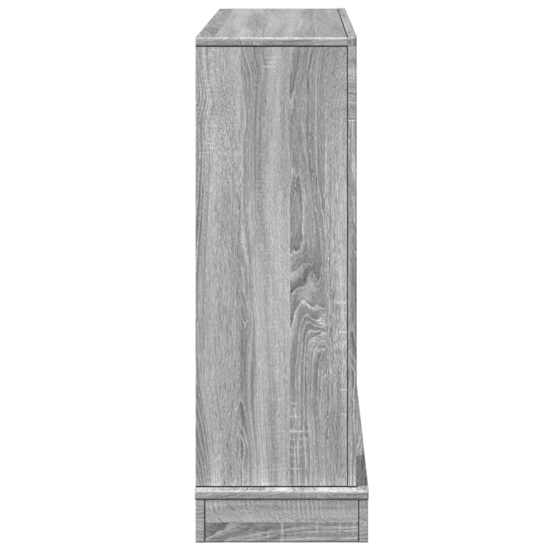 Kaminumrandung Grau Sonoma 100x30x87,5 cm Holzwerkstoff