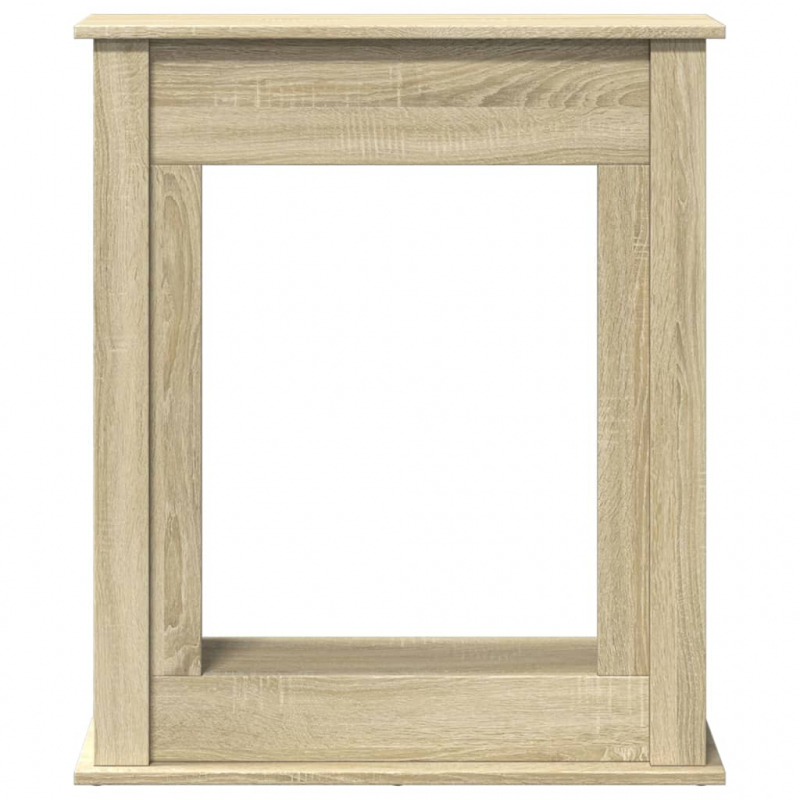 Kaminumrandung Sonoma-Eiche 75x20x87,5 cm Holzwerkstoff