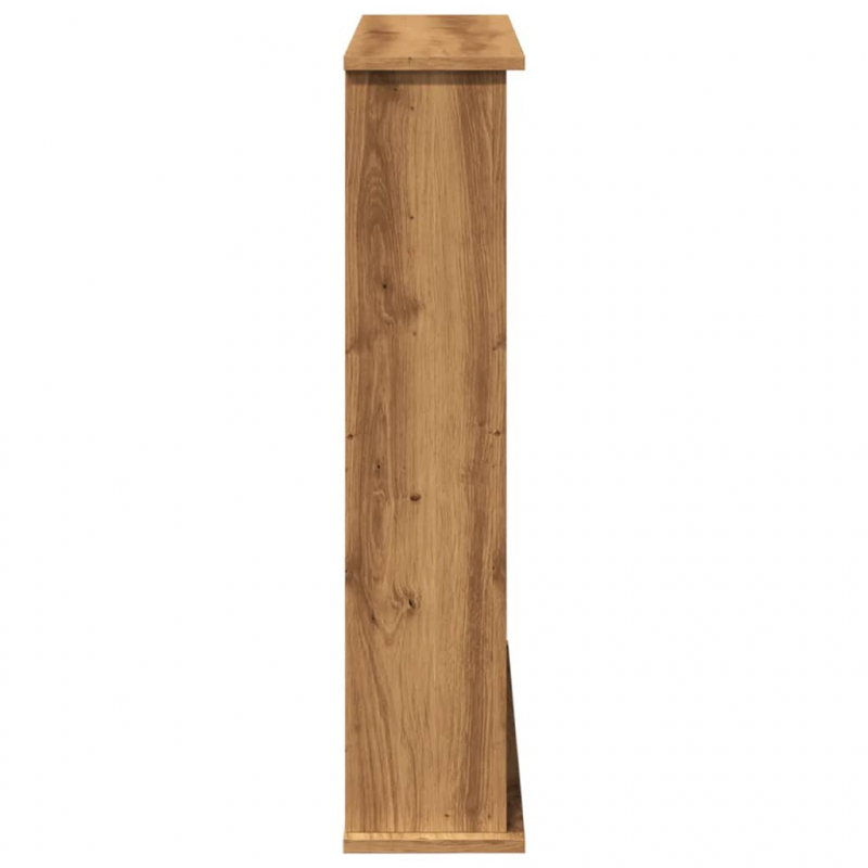 Kaminumrandung Artisan-Eiche 75x20x87,5 cm Holzwerkstoff