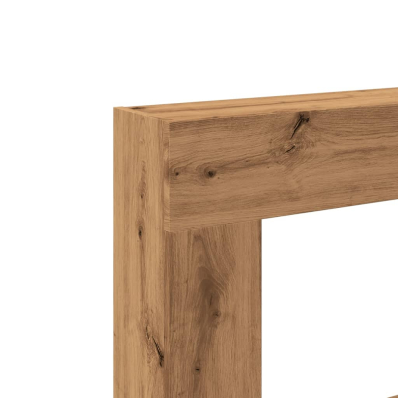 Kaminumrandung Artisan-Eiche 81x18x82 cm Holzwerkstoff