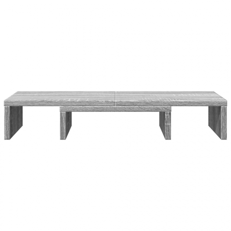 Monitorständer Verstellbar Grau Sonoma 60x24x10,5 cm