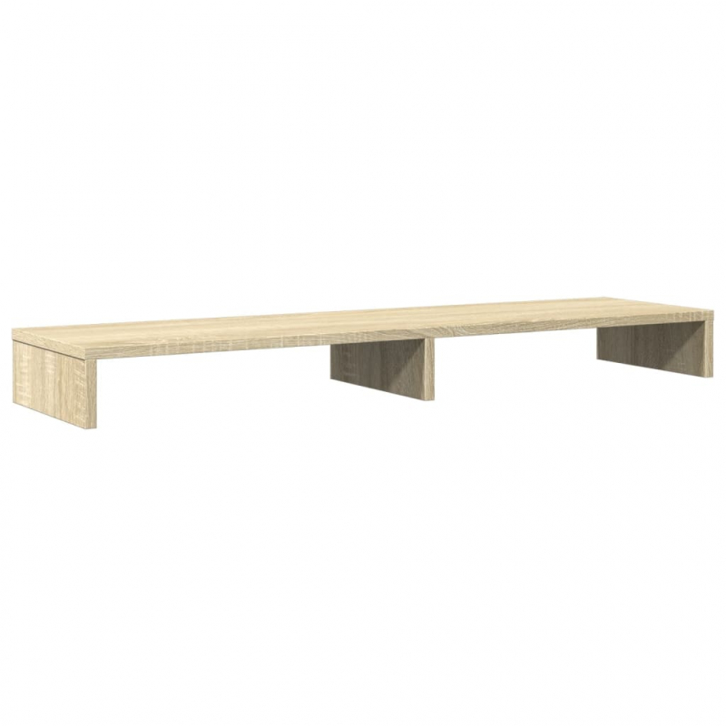 Monitorständer Sonoma-Eiche 100x27x10 cm Holzwerkstoff