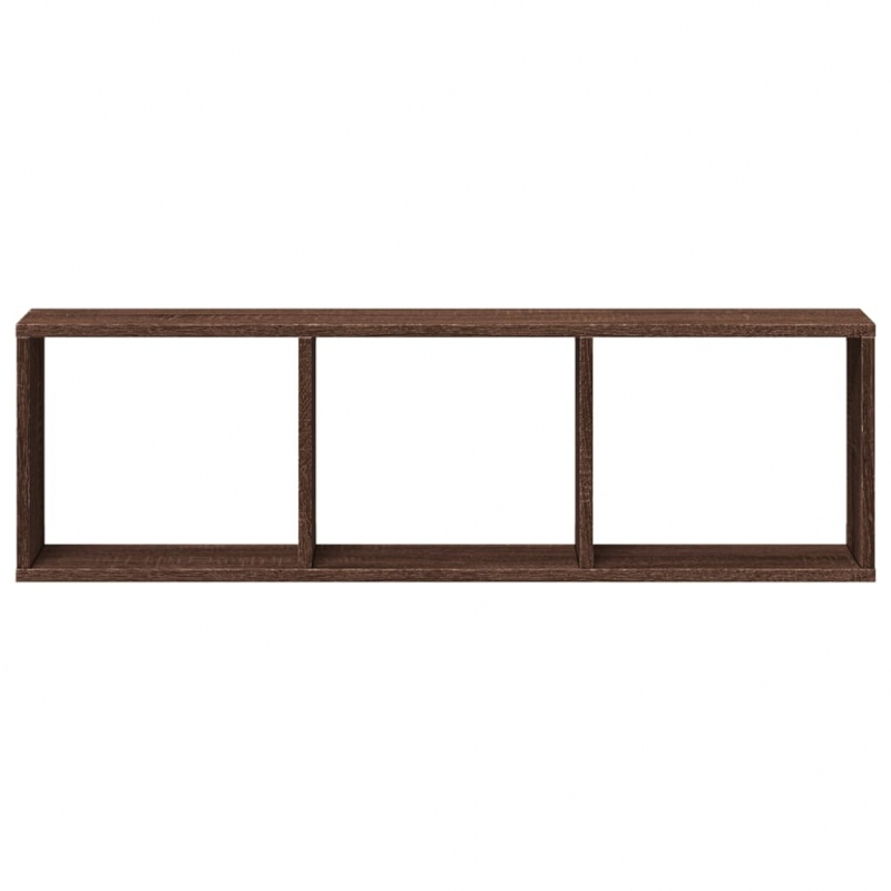 Wandschrank 100x16x30 cm Eichen-Optik Holzwerkstoff