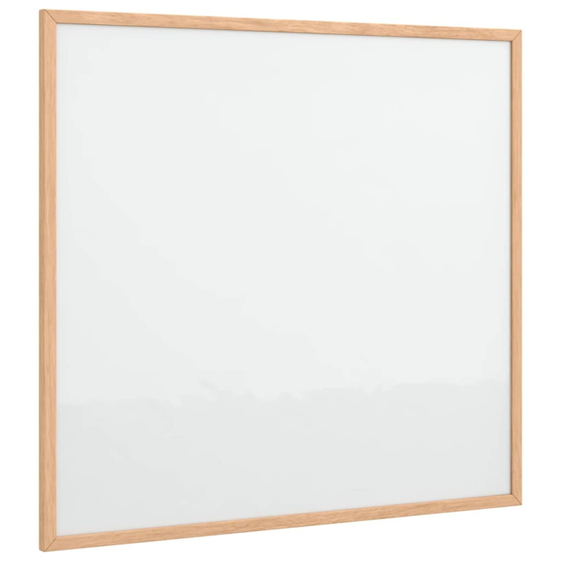 Magnetisches Whiteboard mit massivem Kiefernholzrahmen 60x55 cm