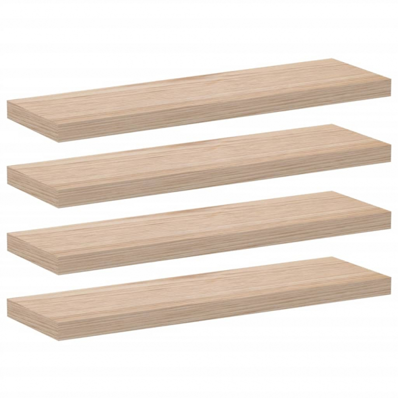 Schweberegale 4 Stk. 80x23,5x4 cm Holzwerkstoff