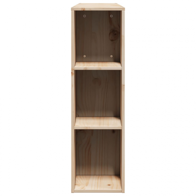 Kopfteil mit Stauraum 120 cm Massivholz Kiefer