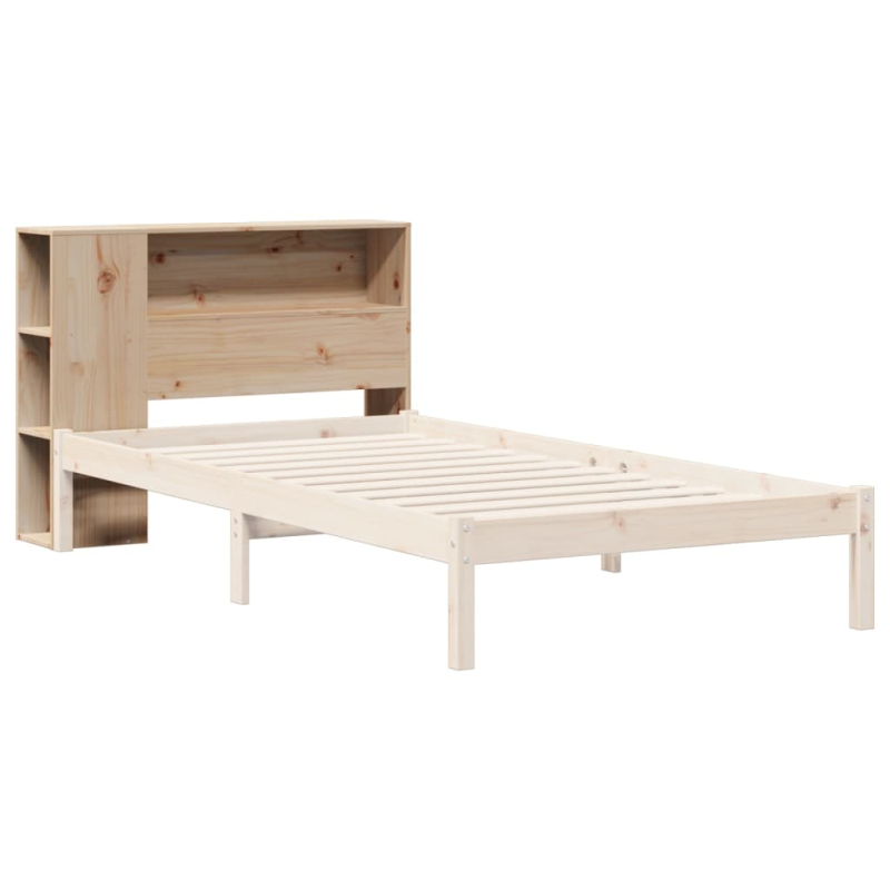 Kopfteil mit Stauraum 90 cm Massivholz Kiefer