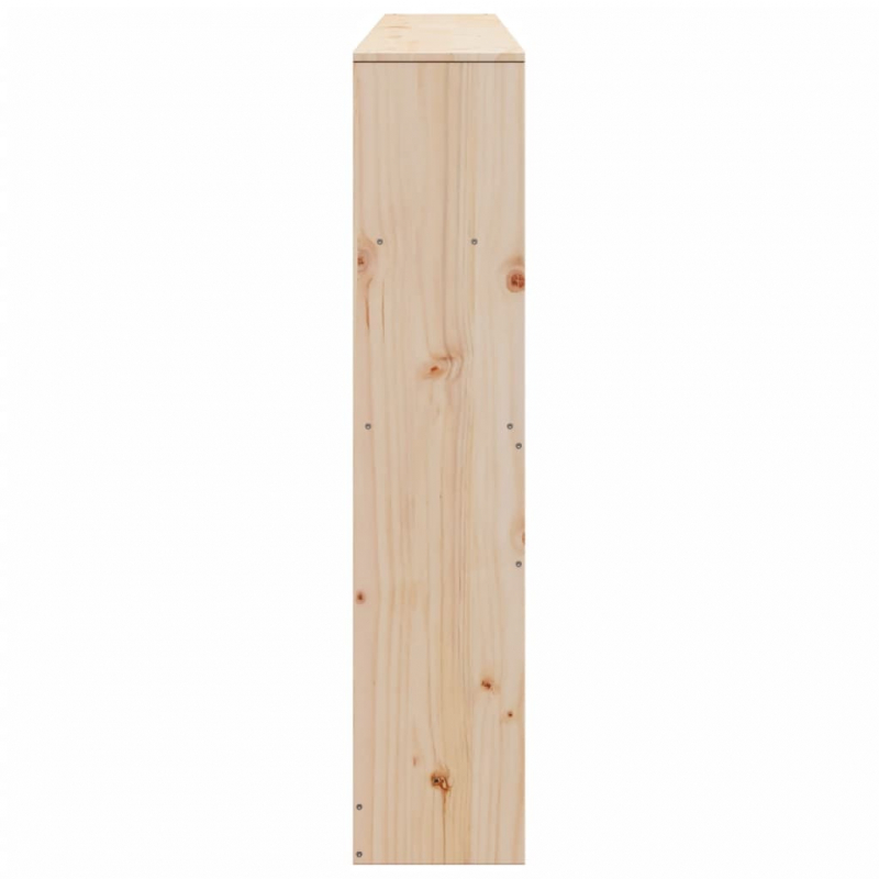 Kopfteil mit Stauraum 200 cm Massivholz Kiefer