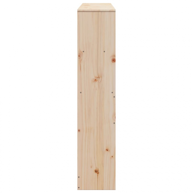 Kopfteil mit Stauraum 160 cm Massivholz Kiefer