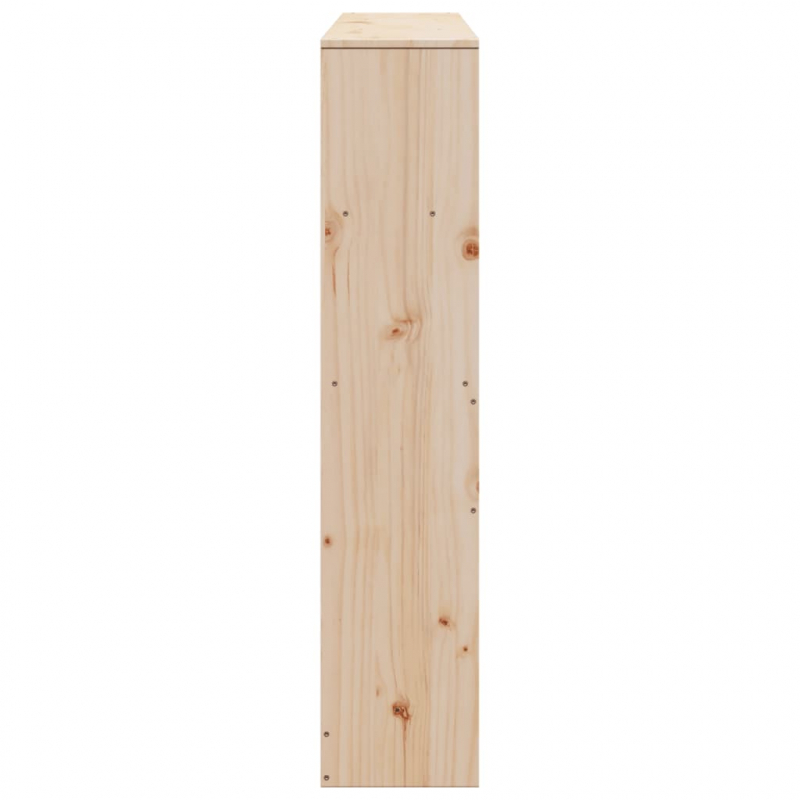 Kopfteil mit Stauraum 135 cm Massivholz Kiefer