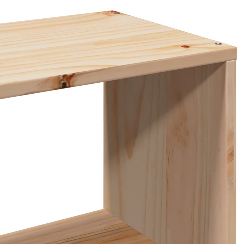 Kopfteil mit Stauraum 100 cm Massivholz Kiefer