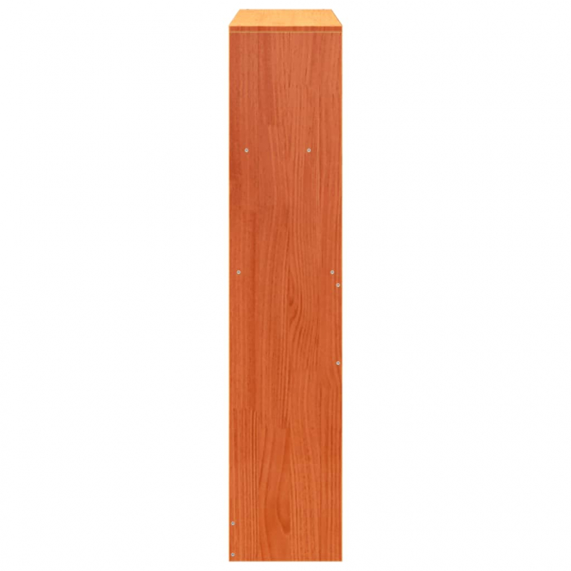 Kopfteil mit Stauraum Wachsbraun 100 cm Massivholz Kiefer
