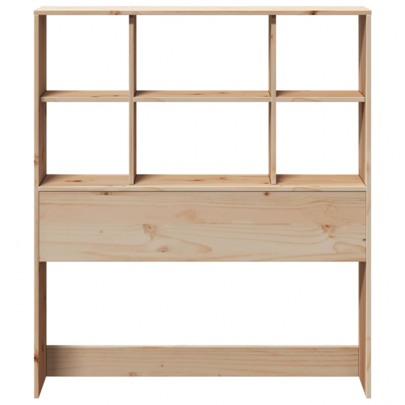 Kopfteil mit Stauraum 90 cm Massivholz Kiefer