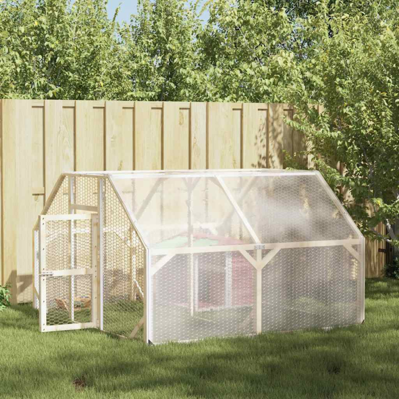 Pflanzenabdeckung mit Ösen 2x4 m Polyethylen