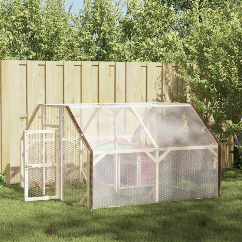 Pflanzenabdeckung mit Ösen 2x4 m Polyethylen