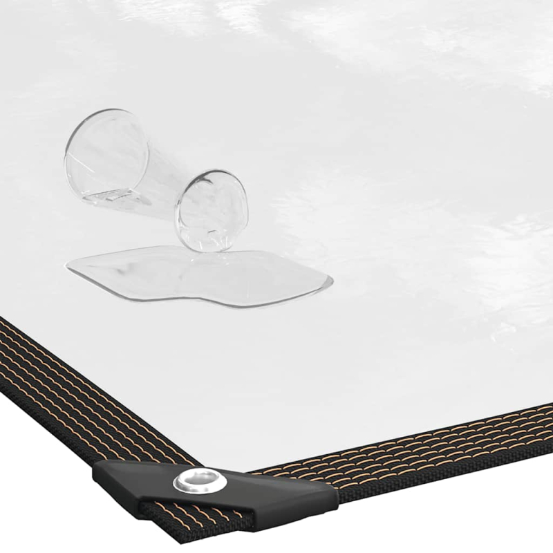 Pflanzenabdeckung mit Ösen 3x5 m Polyethylen