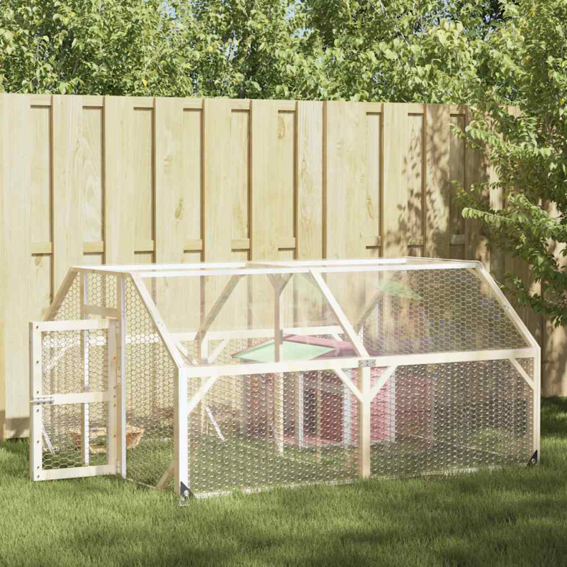 Pflanzenabdeckung mit Ösen 2x3 m PVC