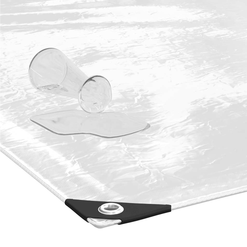 Pflanzenabdeckung mit Ösen 3x6 m PVC