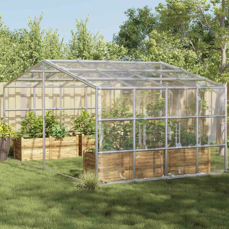 Pflanzenabdeckung mit Ösen 3x10 m PVC
