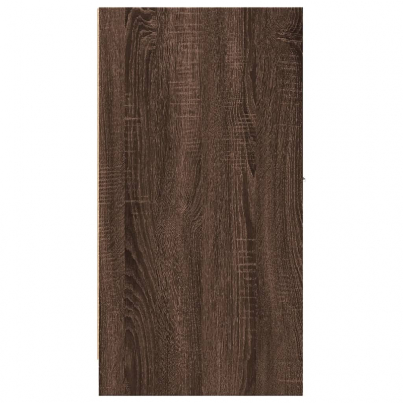 Apothekerschrank Braun Eichen-Optik 30x41x77,5 cm Holzwerkstoff