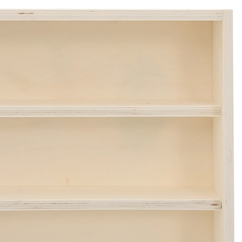 Sammlervitrine aus Holz mit 6 Regalen 80x8,5x55 cm