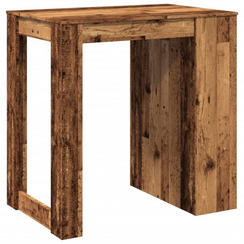 Bartisch Altholz-Optik 102x70x103,5 cm Holzwerkstoff