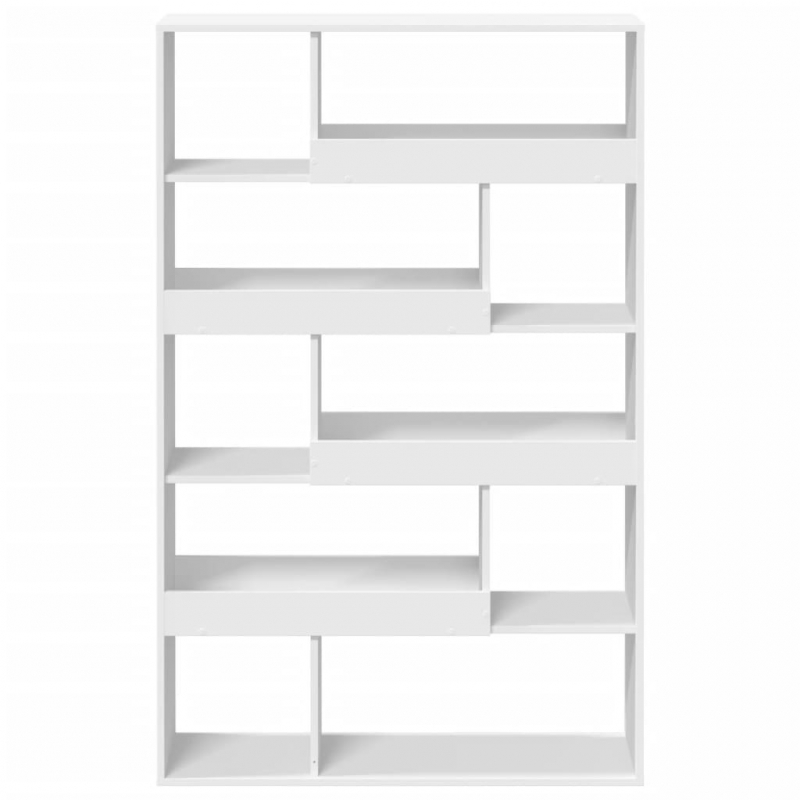 Bücherregal Weiß 100x33x156,5 cm Holzwerkstoff