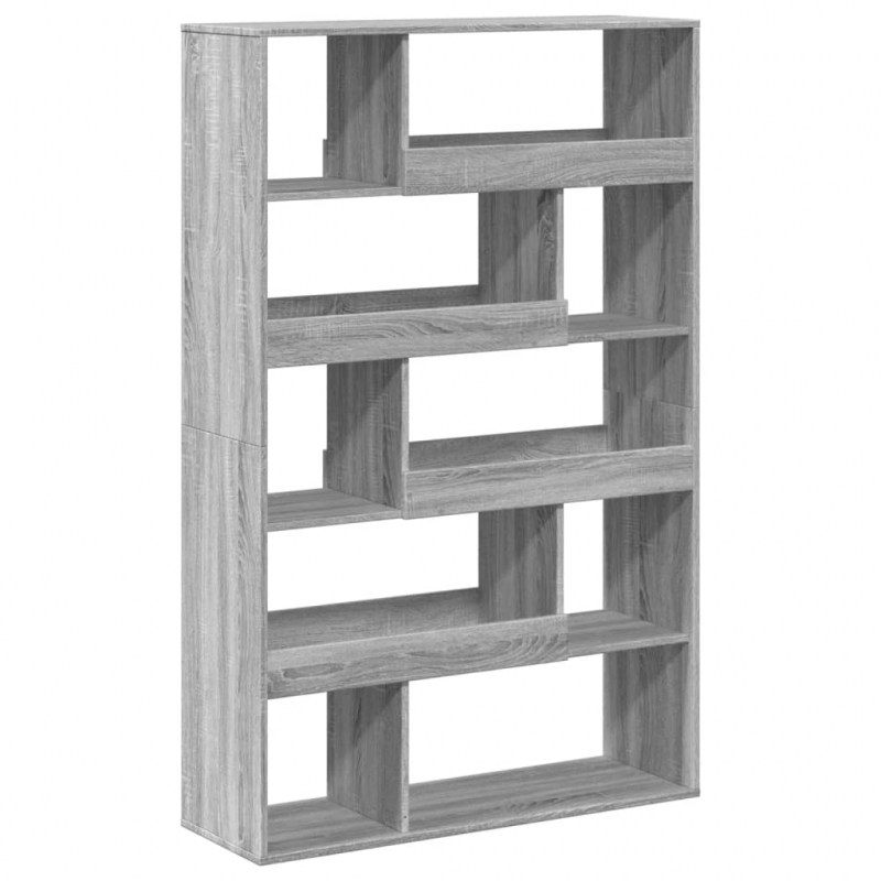 Bücherregal Grau Sonoma 100x33x156,5 cm Holzwerkstoff