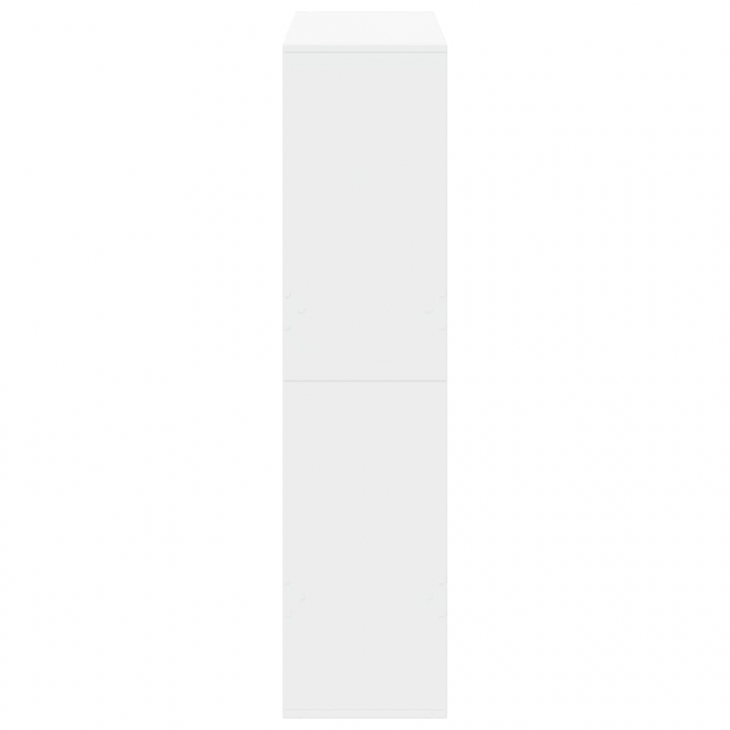 Bücherregal Weiß 100x33x135 cm Holzwerkstoff