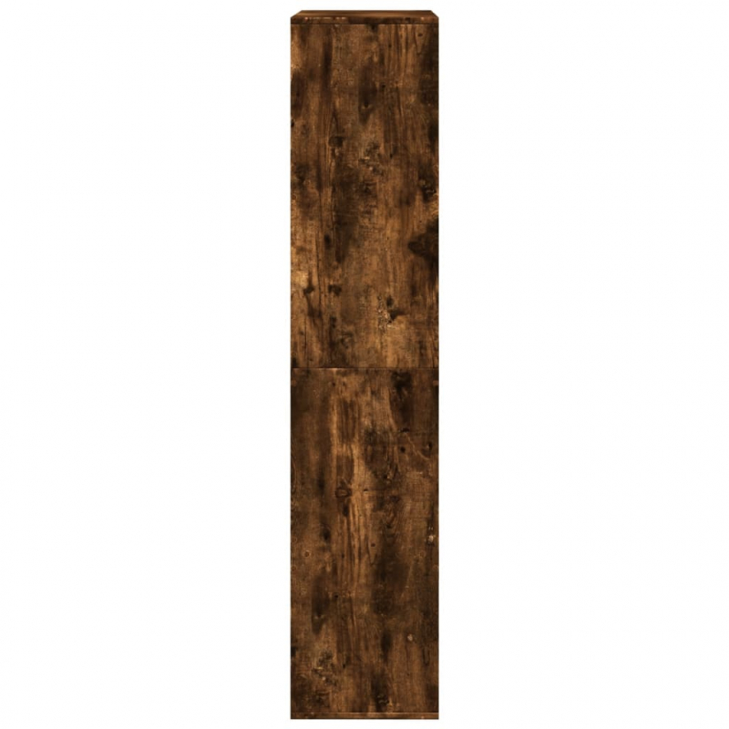 Bücherregal Räuchereiche 100x33x155,5 cm Holzwerkstoff
