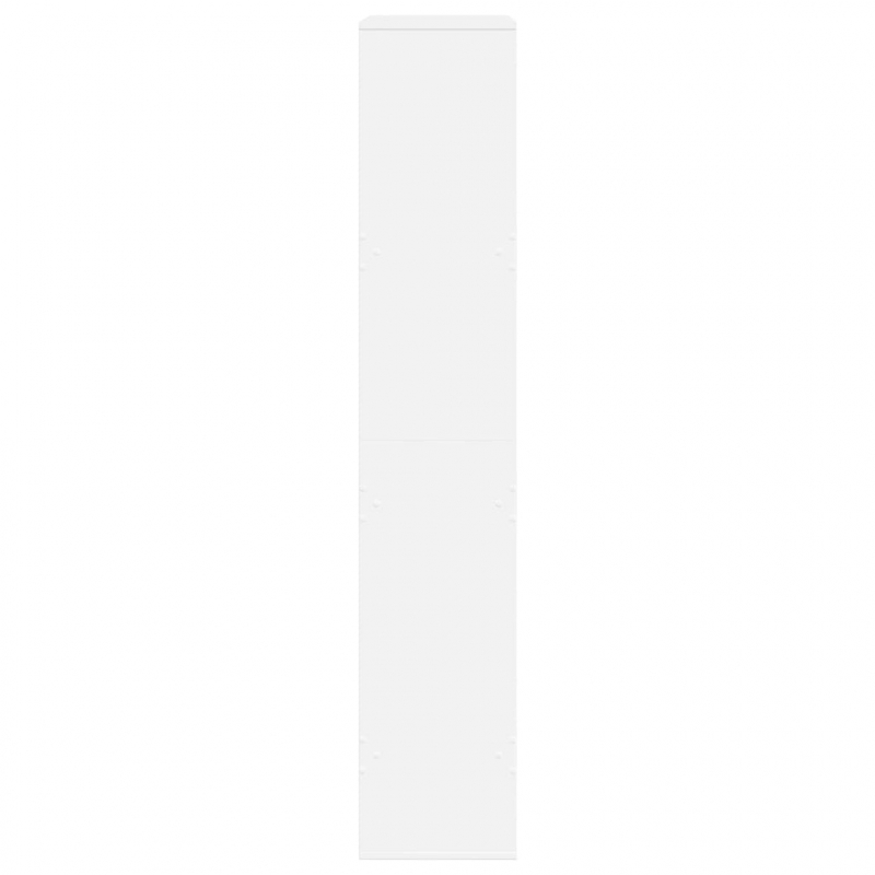 Bücherregal Weiß 100x33x175 cm Holzwerkstoff