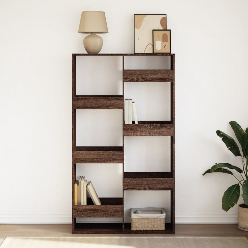 Bücherregal Eichen-Optik 100x33x175 cm Holzwerkstoff
