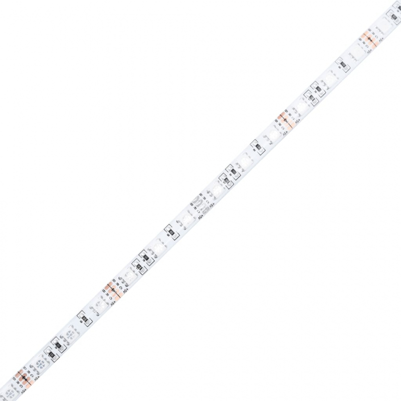 LED-Schreibtisch Räuchereiche 140x55x91 cm Holzwerkstoff