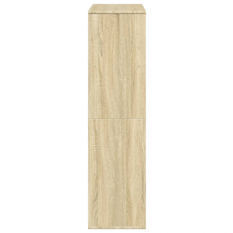 Raumteiler Sonoma-Eiche 100x33x125,5 cm Holzwerkstoff