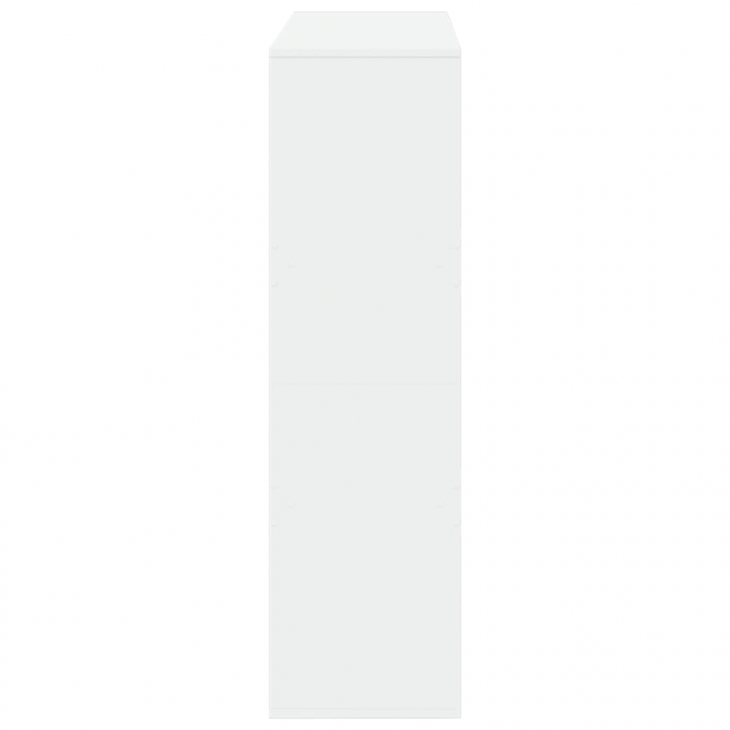 Raumteiler Weiß 100x33x115 cm Holzwerkstoff