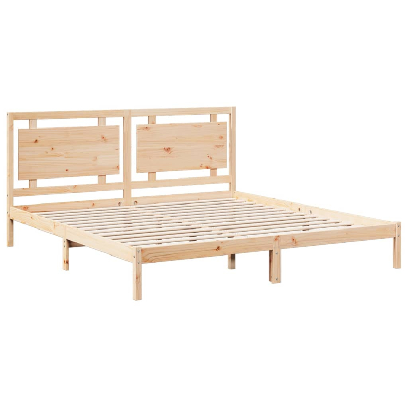 Massivholzbett Extra Lang ohne Matratze 200x220 cm