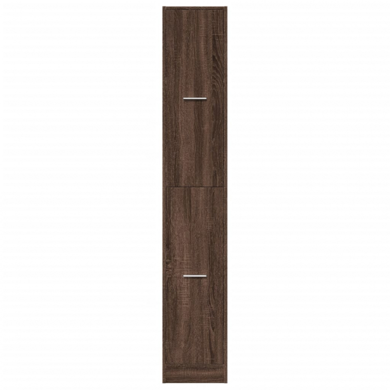 Apothekerschrank Eichen-Optik 30x41x174,5 cm Holzwerkstoff