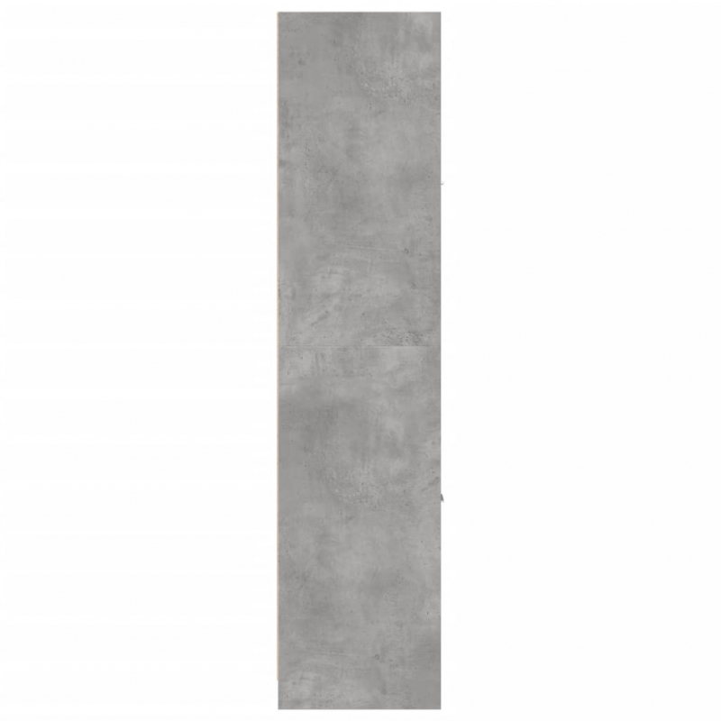 Apothekerschrank Betongrau 40x41x174,5 cm Holzwerkstoff