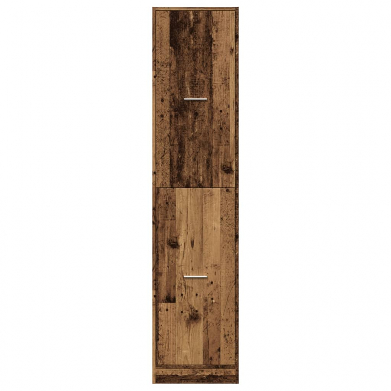 Apothekerschrank Altholz-Optik 40x41x174,5 cm Holzwerkstoff