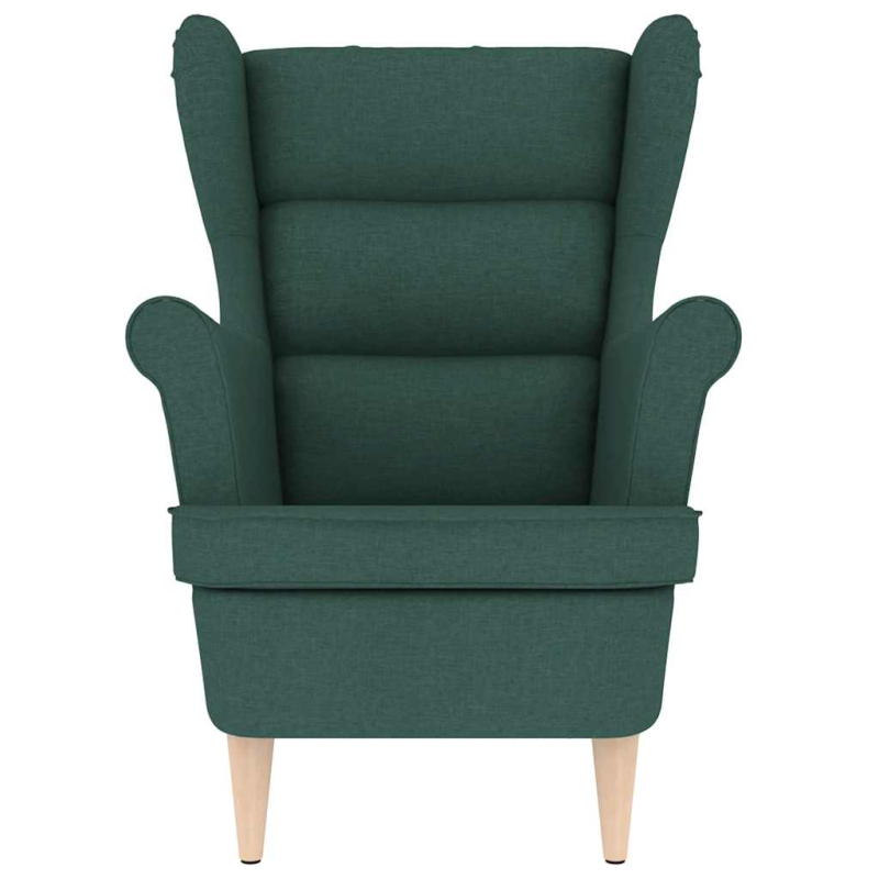 Sessel Dunkelgrün 74x84x100 cm Stoff